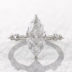 🎀  Exclusive 3A Marquise Cut Cubic Zirconia Ring for Women, FB16FA1061